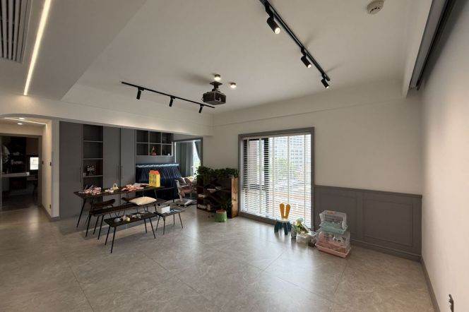 modern 3brs floor heating open kitchen near west fu xing road Wu kang road 20K