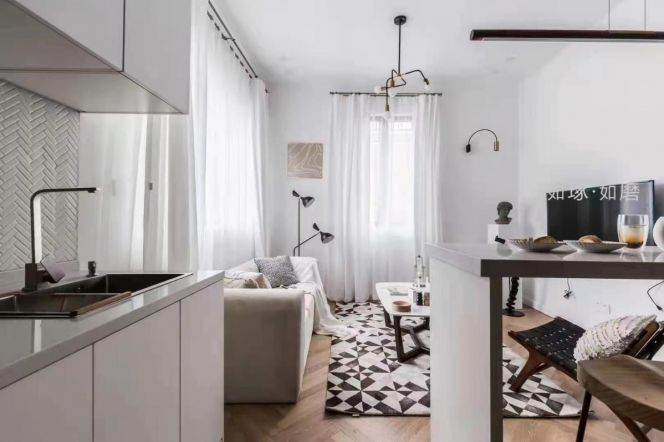 Stylish 1 br  Duplex&open kitchen&Oven&Cenral AC/Jing'an 8K