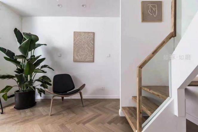 Stylish 1 br  Duplex&open kitchen&Oven&Cenral AC/Jing'an 8K