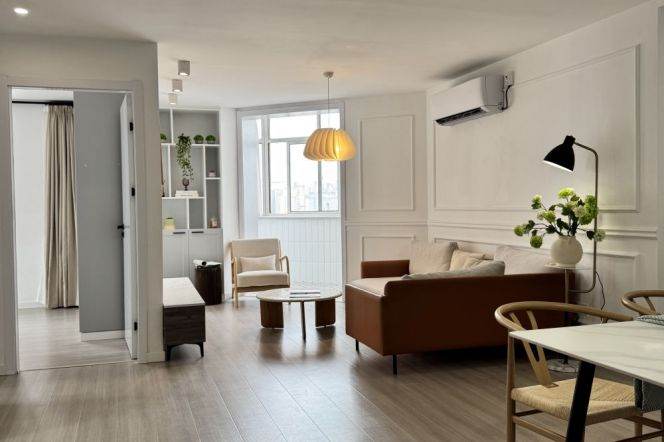 Great view | Spacious 1Br 85Sqm + elevator | Zhongshan Park Metro L2/3/4