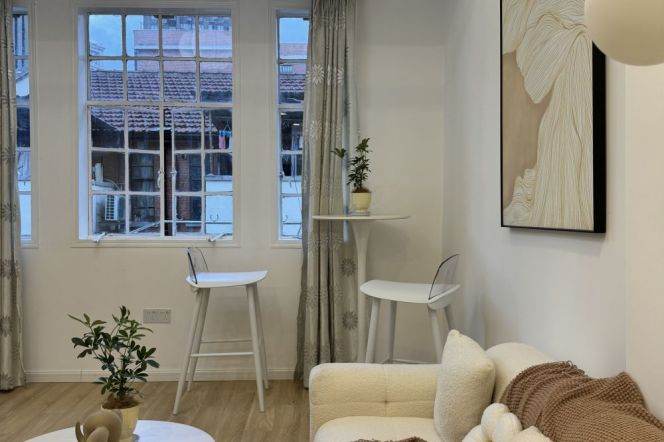 Spacious 1Br Loft style |South Shanxi rd & Iapm | Mid Huaihai rd metro L13