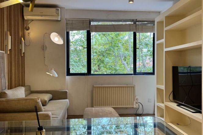 Modern 1BR Apt Nr Jiaotong Univer. Metro/Bright +South+Green view /11.9K