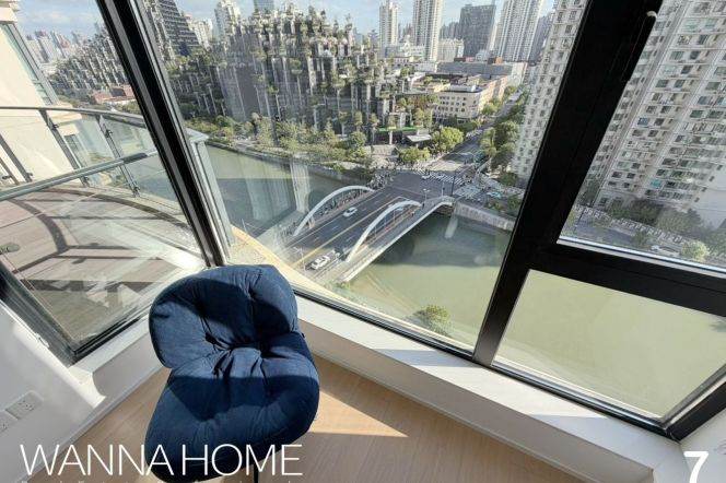 Forest Compound/Amazing Suzhou Creek View/Thousand Trees/Brand New/Large Storages/Cozy3+1br2bt