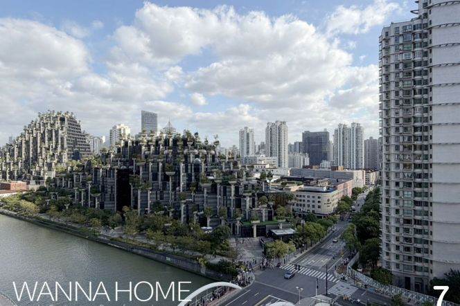 Forest Compound/Amazing Suzhou Creek View/Thousand Trees/Brand New/Large Storages/Cozy3+1br2bt