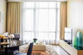 Times Square top quality 1br serviced apt in Xintiandi all incl