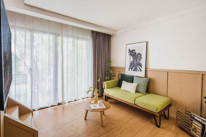 Beautiful 1br duplex serviced apt with balcony in Xuhui