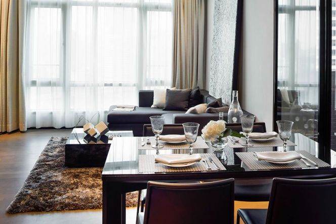 Times Square top quality 1br serviced apt in Xintiandi all incl