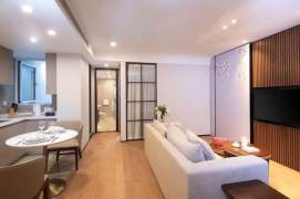 Brand-new luxury 1br serviced apt in Jing'an nr L7