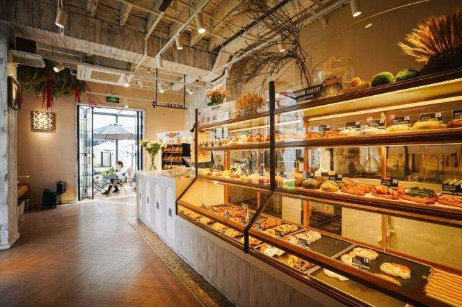 Subside street Light Meal Shops nr Shanghai Library M10