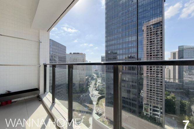 Luxury Building/Line 1/12/13 MT/Suzhou Creek/Open Balcony/Bathtub/Large Storages/Cozy2+1br2bt