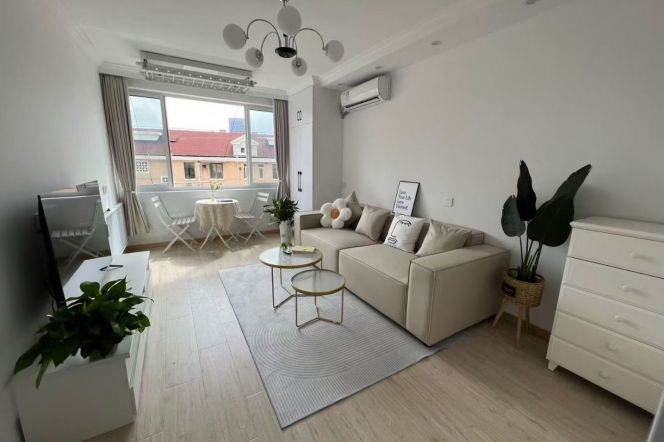 Elevator Spacious 1Br/2Lr/1Bt Close to L2/3/4 Zhongshan Park Station 
