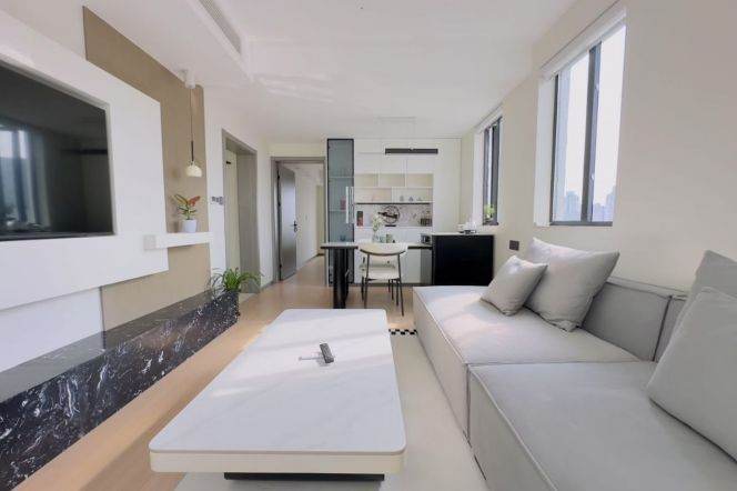 Elevator Spacious 1Br/2Lr/1Bt Close to L2/3/4 Zhongshan Park Sta