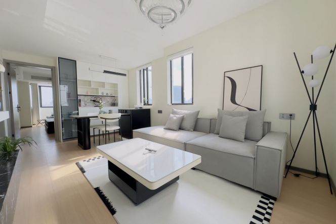  Homey 1br high-rise with Floor heating nr Zhongshan Park L2/3/4