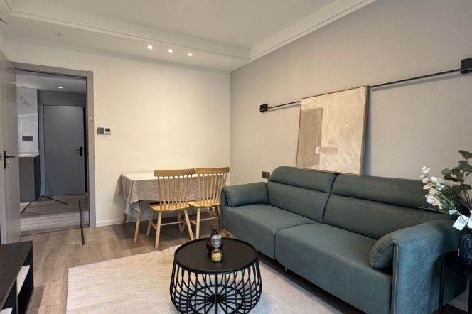 Cozy 2br apt with balcony and green view by Zhongshan park L2/3/4