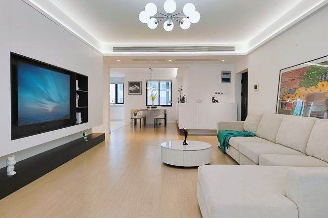brand new big 3brs floor heating spacious living room in Hongqiao close to Su zhou river