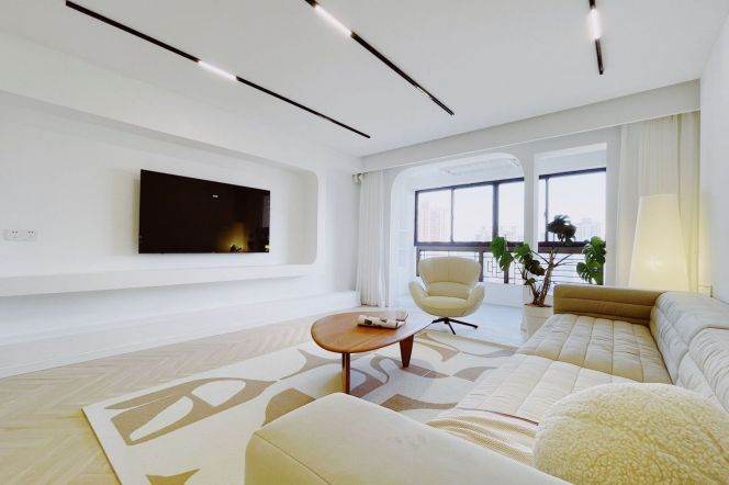 modern 3brs wall radiator modern furniture nice view in Xintiandi 27K