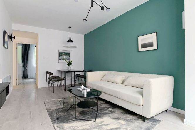 Nice & quiet one bedroom Apt +dryer+oven 2mins to L2/4Zhongshan Park