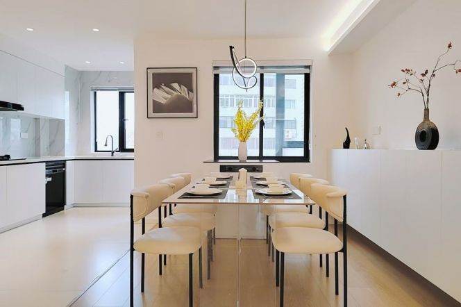 brand new big 3brs floor heating spacious living room in Hongqiao close to Su zhou river