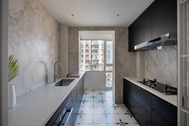 modern 3brs floor heating modern furniture open kitchen nice view beside Su zhou river