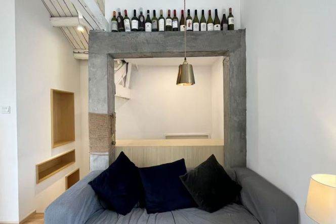 Bright duplex 1BR APT Green view JT university 8k