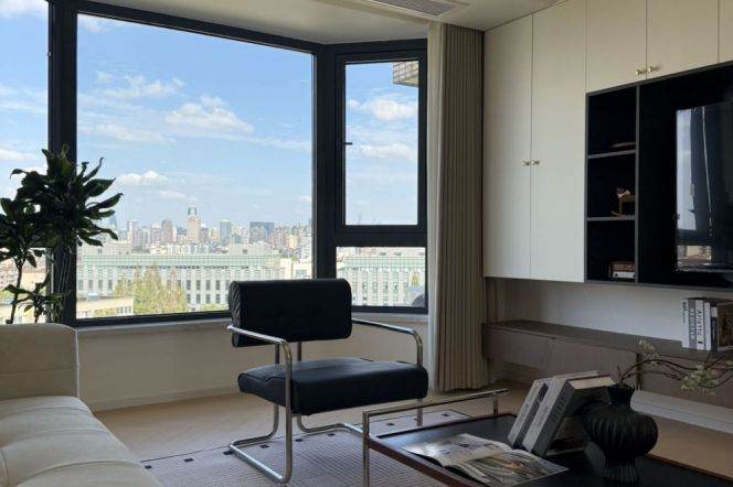 4 br 200 sqm modern penthouse &floor heating &terrace Gubei