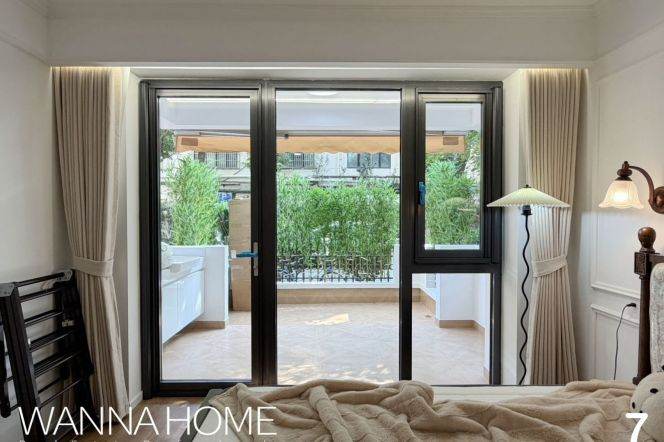 Huangpu River+Xuhui Riverside/Line 4/13 MT/Brand New/Lovely Yard/Large Storages/Cozy2br