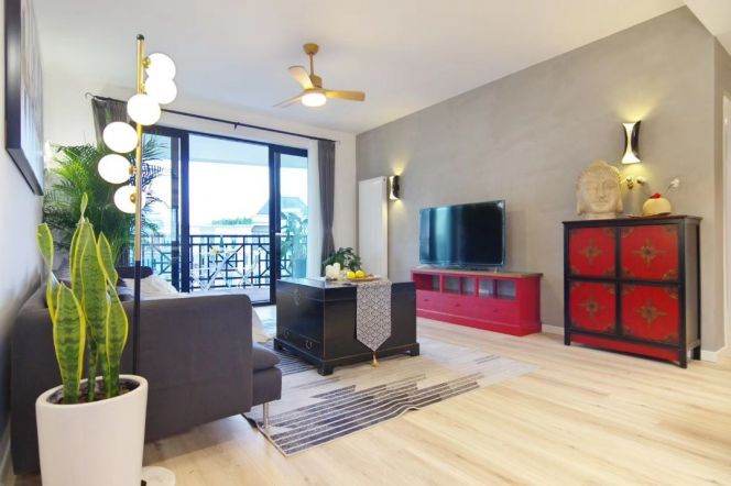 Morden 4brs with wall heating and balcony in very famous Green City area