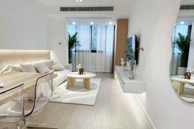 Brand new/modern 1br 2lr/floor heating,Zhongshan park@L2/3/4