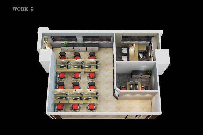 office for 18work desk at west nanjing road