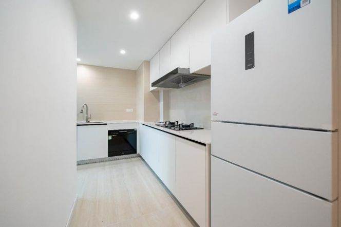 Suzhou river Zhongtan rd elevator 2BR apartment