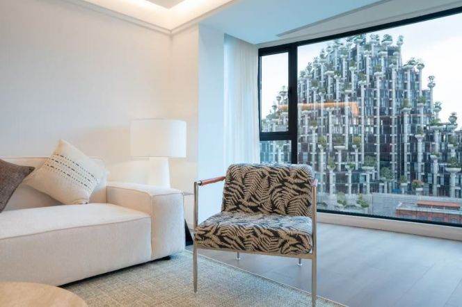 Suzhou river Zhongtan rd elevator 2BR apartment