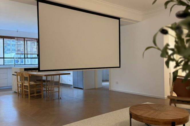 4 br 170 sqm modern Apt &floor heating &oven &dishwasher &parking/zhongshan park 22.5K