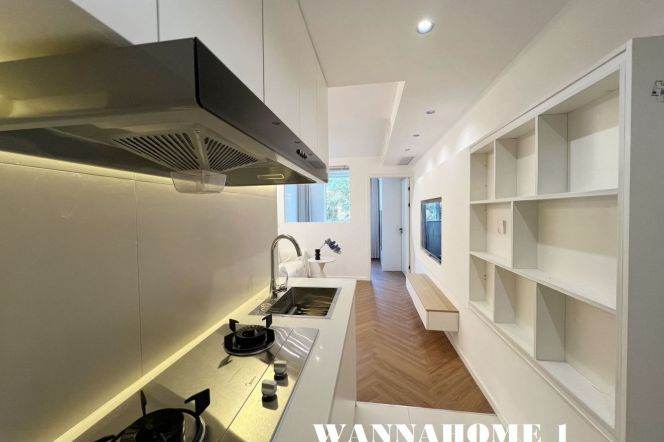 New&Modern&Bright 1Bdr 1Bath Apt+Xujiahui CBD+L7/9 Zhao Jia Bang Rd Metro Station