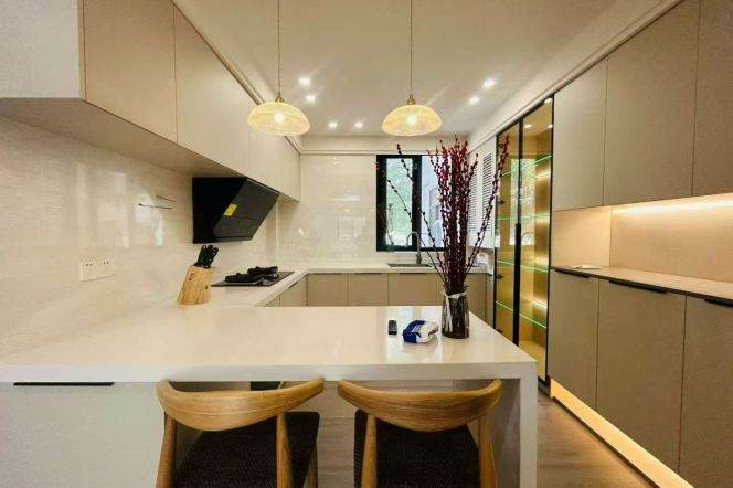 Nice 2brs/2living & elevator/balcony @Suzhou Creek & Zs Park