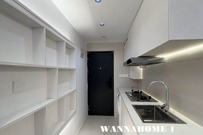 New&Modern&Bright 1Bdr 1Bath Apt+Xujiahui CBD+L7/9 Zhao Jia Bang Rd Metro Station