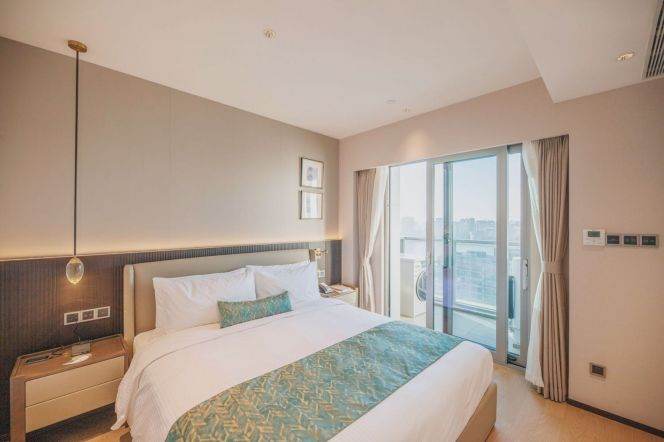 Somerset Pudong Riverside luxury 1br serviced apt nr Lujiazui L14,18