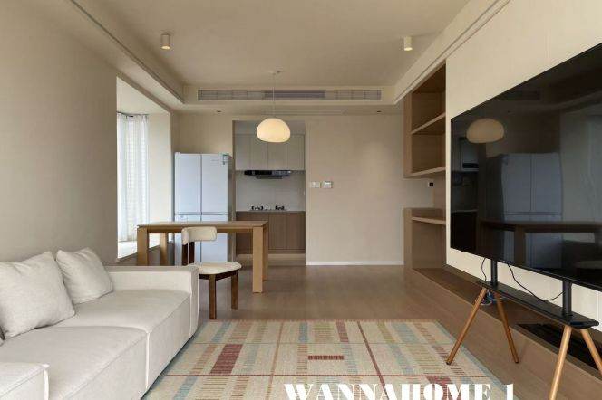 Spacious&Bright 2Bdrs 2Baths Apt+Awesome View+Great Compound+L1 Xin Zha Rd+People's Square