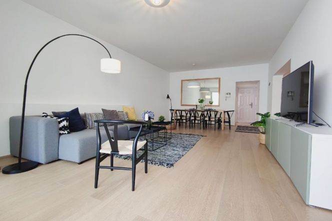 Well decorated 3Br w. Balcony &Heating