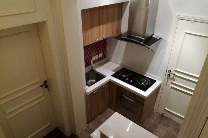 IAPM one bedroom apt+wall heating+dishwasher+oven@ Huaihai Rd(M)