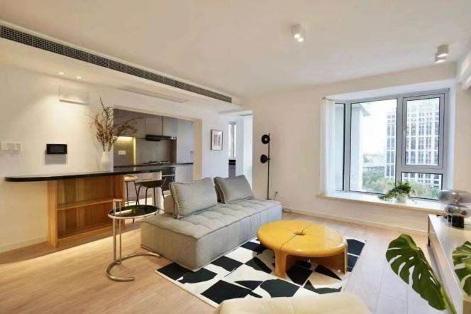 River view 3bedrooms Apt +floor heating +central AC@L2/4Zhongshan Park