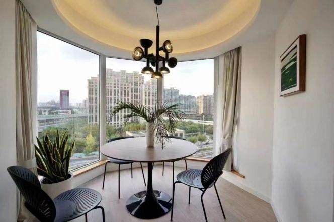 River view 3bedrooms Apt +floor heating +central AC@L2/4Zhongshan Park