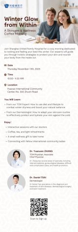 Winter Glow from Within: Skincare & Wellness Coffee Morning