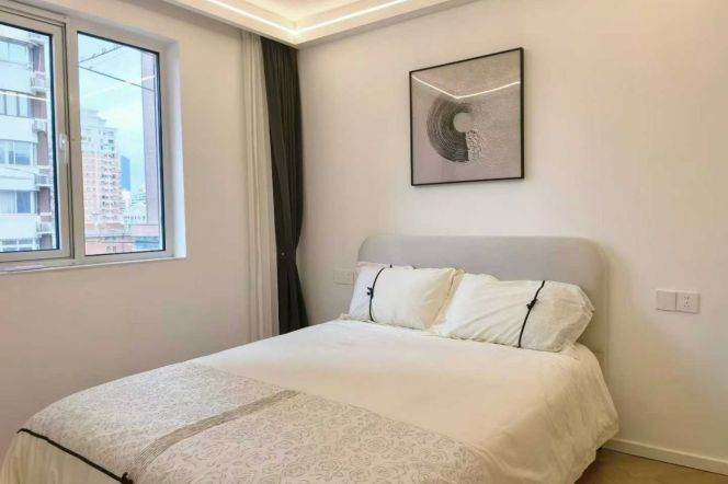 Newly/Modern Zheng'ning Rd Highrise 1BR with Central AC 11.8K 