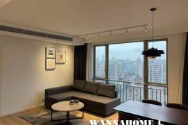 Great Compound+Spacious&Modern&Bright 1Bdr 1Bath Apt+Jing An Temple+Awesome View