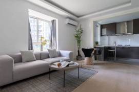 modern big 1 bedroom floor heating balcony beside line 7,9 only 12.9K 