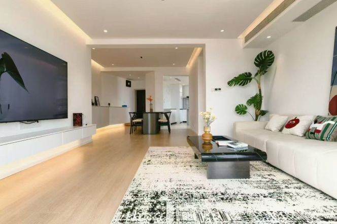 modern 3brs floor heating nice view modern furniture in Zhong shan park line 2,3,4