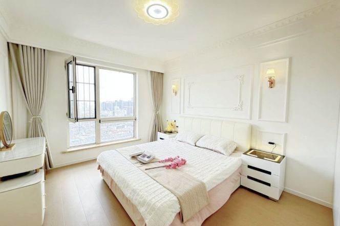 modern big 1 bedroom floor heating open kitchen near Yu yuan line 10,14 only 12.8K