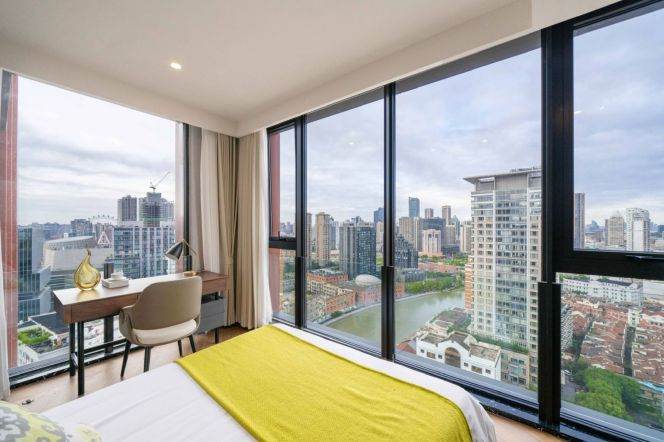  Modern 1br serviced apt nr People's Square &Suzhou Creek L1/2/8 