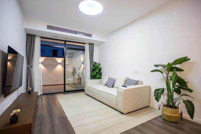 JT university floor heating 1br/2lrs/1bt apt with garden; L10/11