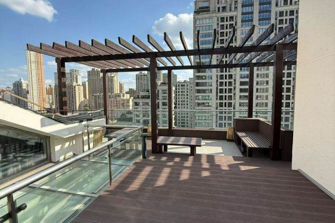Top duplex/big terrace/5brs/450sqm/Xujiahui/line1&9